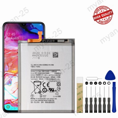 New Replacement Battery EB-BA705ABU For Samsung Galaxy A70 A705M + Tool Kits
