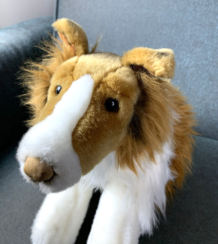 Animal Alley Collie Hund Plüschtier Sheltie Shetland Schäferhund 14 Zoll Toys R Us - Bild 2 von 9