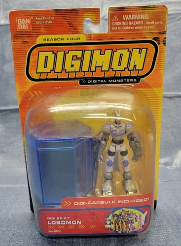 Digimon Digi-Spirit Lobomon Digi-Capsule Season 4 Bandai Sealed! Free Shipping!
