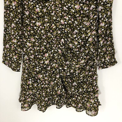 ASTR The Label Long Sleeve Ruched Center Dress XS NEW | eBay