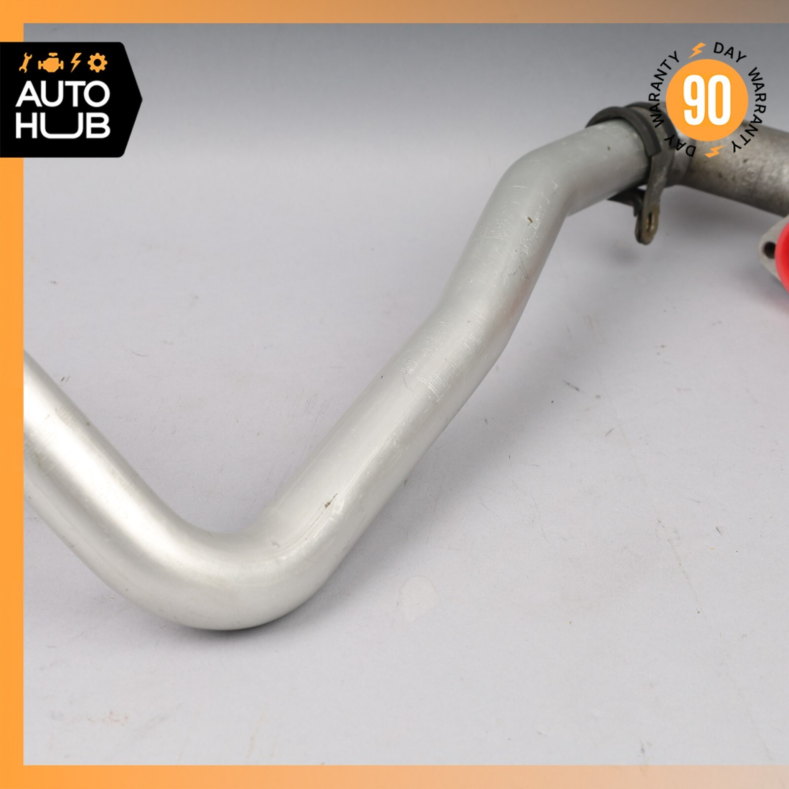 02-07 Maserati Coupe 4200 GT Spyder M138 Engine Heat Exchanger Oil Feed Line OEM