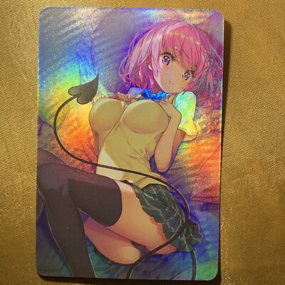 Momo Belia Deviluke TO LOVE-RU Goddess Anime ACG Doujin Waifu Holo Card