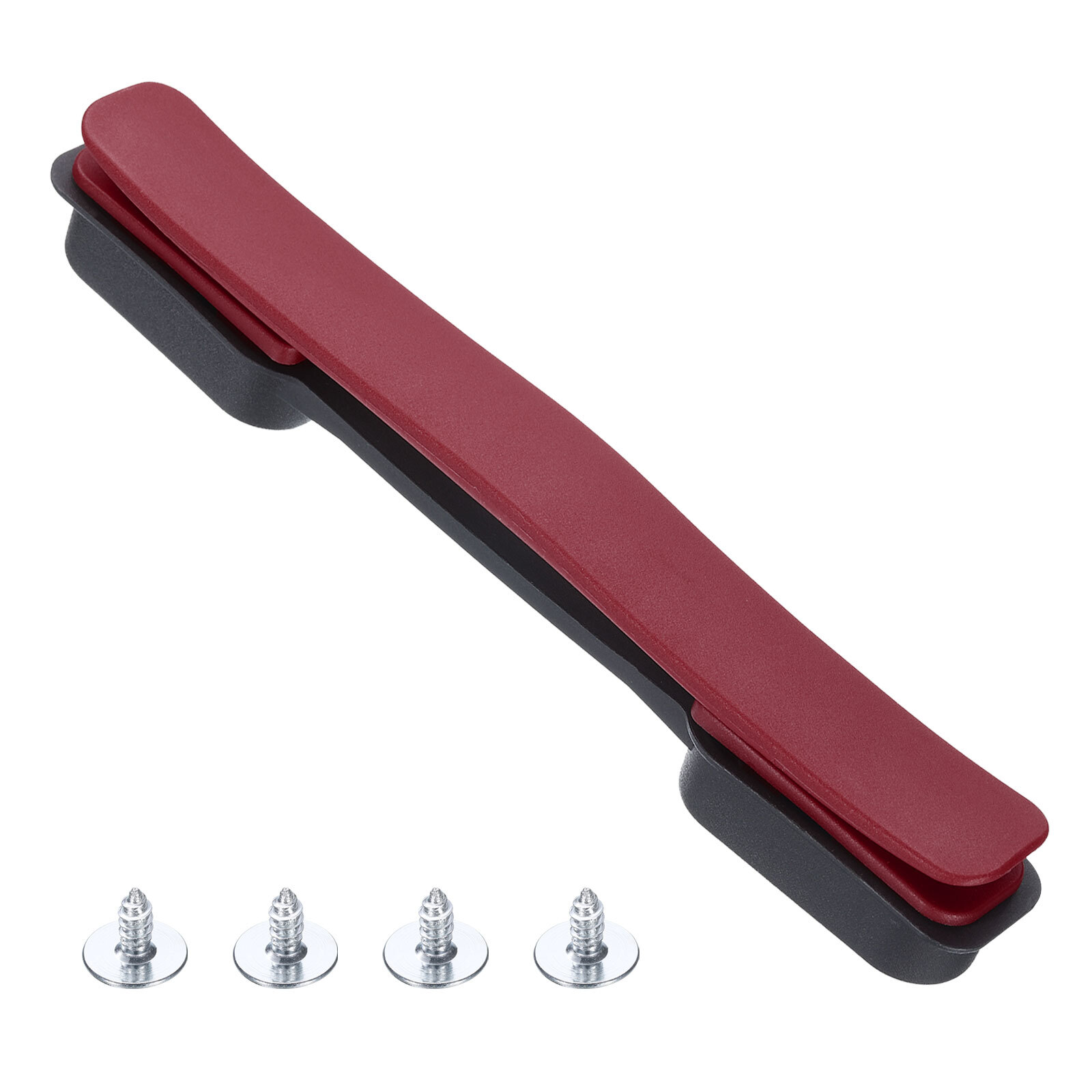 8.5 Inch Burgundy Suitcase Luggage Handle Replacement with Screws