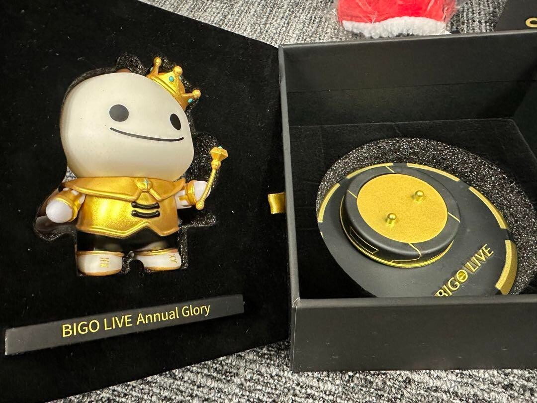 OFFICIAL BIGOLIVE Plush Doll Gold Dino Boy 2020 Award Giveaway