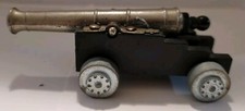 Vintage Toy Cast Iron Cap Cannon Made in Italy