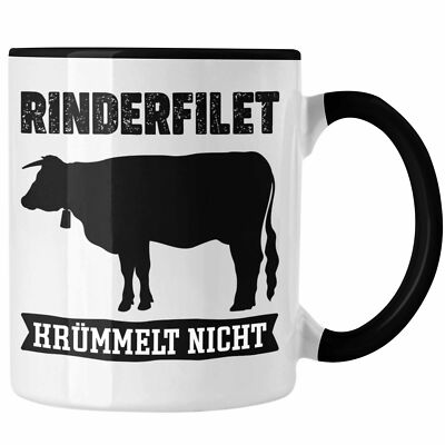 Trendation - Rinderfilet Krümmelt Nicht Geschenk Grillen Anti-Veganer Geschenkid