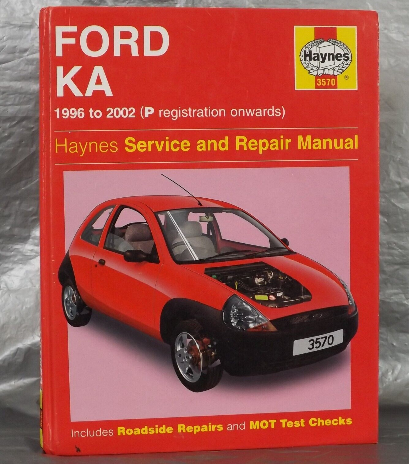 Haynes Ford KA Service and Repair Manual (96-02) Hardcover Book Motor Car Used