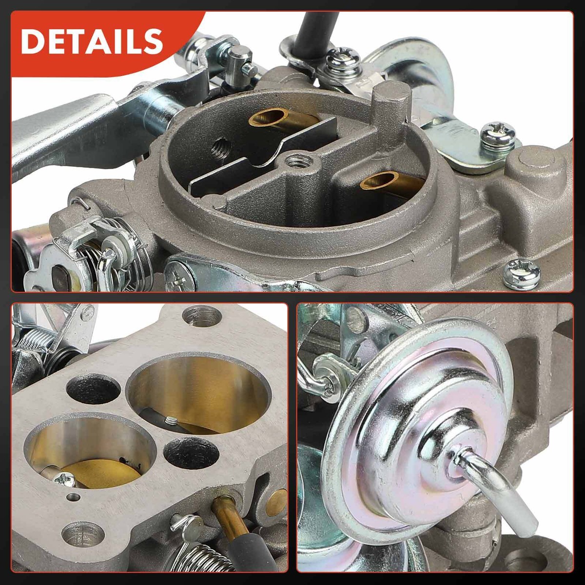 Carburateur De Rechange Pour Toyota Corolla (1985-1992) Et Tercel (1994-1999) - Starter Manuel, 2 Barillets, Référence 21100-11190 - 9