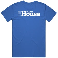 This Old House Logo Outdoors  Wht T Shirt
