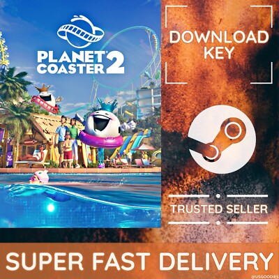 Planet Coaster 2 [2024] PC STEAM KEY   LIEFERUNG AM SELBEN TAG  