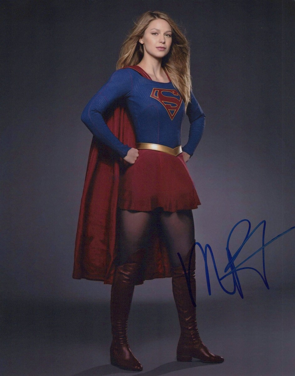 メリッサ・ベノイスト直筆サイン入り2l-サイズ写真‥SUPERGIRL① メリッサ・ベノイスト 直筆サイン入り写真 メリッサ・ブノワ スーパー
