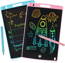 2 Pack LCD Writing Tablet | Electronic Drawing Writing Board | Erasable Drawing