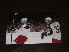 MICHAEL CHAPUT AUTOGRAPHED COLUMBUS BLUE JACKETS 4X6 PHOTO # 13