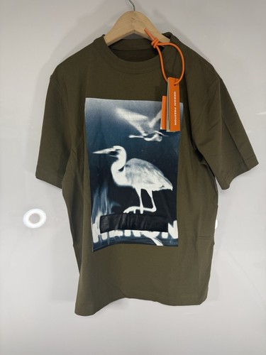 HERON PRESTON Censored Logo T-shirt Size XS GENUINE #T1 - Picture 6 of 10