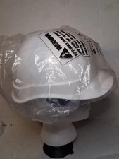 Acerpal Front Brim (Hard Hat)  Fiber Net OSHA / White *NEW*