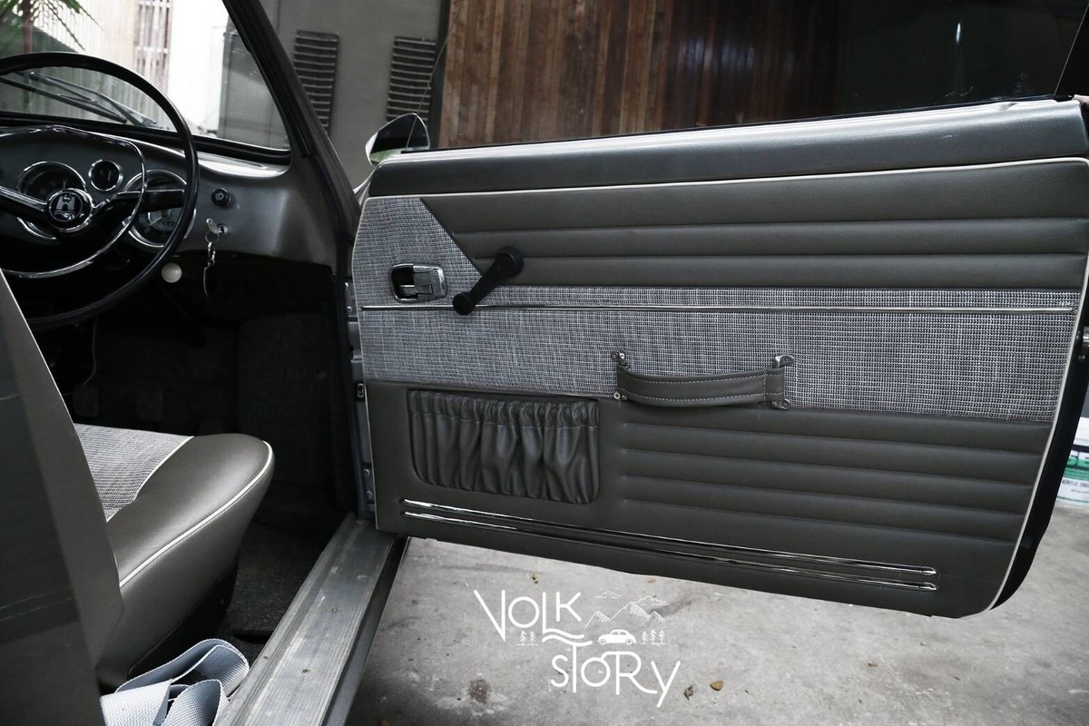 vw volkswagen karmann ghia door panel molding trim set 1955 - 67