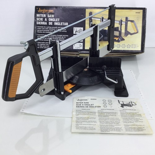 64005 Precision Miter Saw w/ Box PreSet Angles Hand Vice