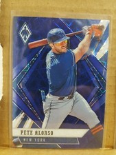 Pete Alonso 2021 Chronicles Baseball Phoenix BLUE VELOCITY card #4 New York 