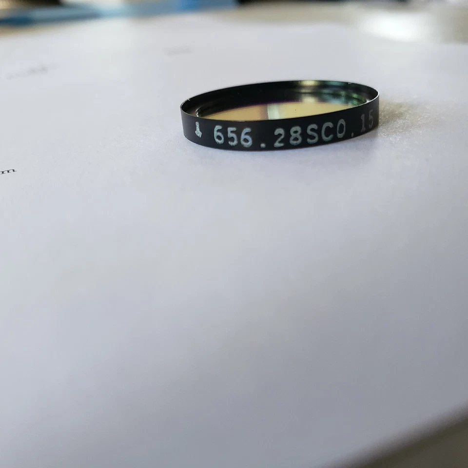 Interference Filter for Sub Angstrom Hydrogen Alpha Solar Scope 656.28SC0.15 Pr. - Image 4 of 4