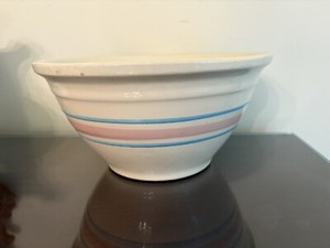 Mccoy Pottery Pink Blue Stripe | eBay