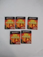 Grabbers 5 Pack 8 Hours Peel-N-Stick Toe Warmers 10 Grabber 5 Pairs Exp 9/2026