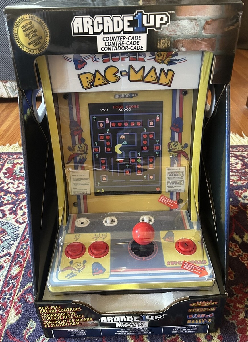 Arcade1up Super Pac-Man 1 Countercade New In Box! | eBay