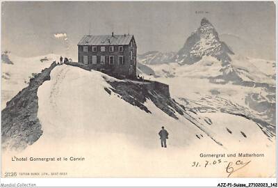 AJZP1-0072-SWITZERLAND - L'hotel GORNERGRAT ET LE CERVIN