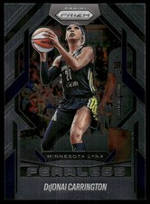 2025 Panini Prizm WNBA #10 Dijonai Carrington Fearless