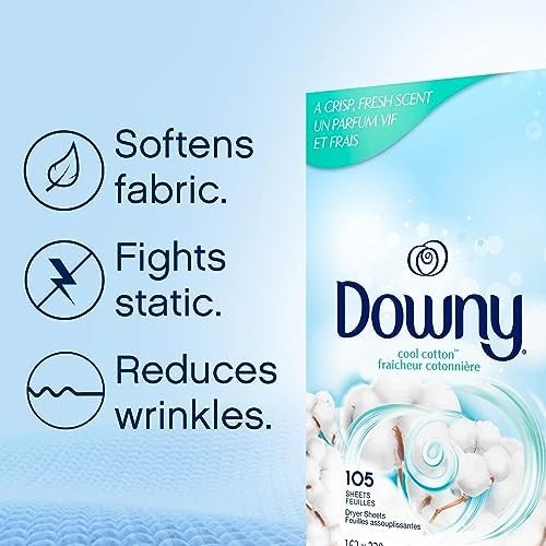 Downy Fabric Softener Dryer Sheets April Fresh 240 Count