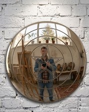 Captain America Shield Replica 1:1 Full Metal - Polished Chrome Finish 24" Inche