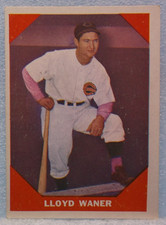 1960 Fleer Lloyd Waner 