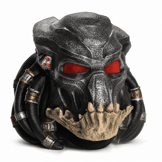 AVP Black Predator 3/4 Vinyl Mask Official Licensed Predator Costume Accessory