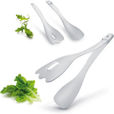 Salatbesteck und Servierzange 2 in 1