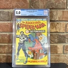 The Amazing Spider-Man #129 Marvel Comics CGC 5.0 Bronze Age Key Issue 1974