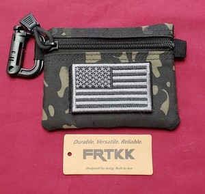 FRTKK - Compact EDC  Organizer Pouch - Multicam Black - New with Tags
