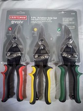 CRAFTSMAN Evolv 3 Piece Aviation Tin Snip Set...