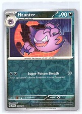 HAUNTER 103/162 REVERSE HOLO TEMPORAL FORCES POKEMON TCG CARD