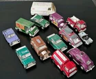 Lot Of 10+ Vintage Diecast Toy Cars vehicles Mostly Tootsie Toy, 1 Tonka Etc
