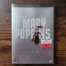 MARY POPPINS 50th Anniversary Edition DVD Disney Dick Van Dyke BRAND NEW SEALED