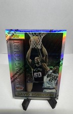 1996-97 Topps - Holding Court David Robinson #HC13 Refractor With Coating