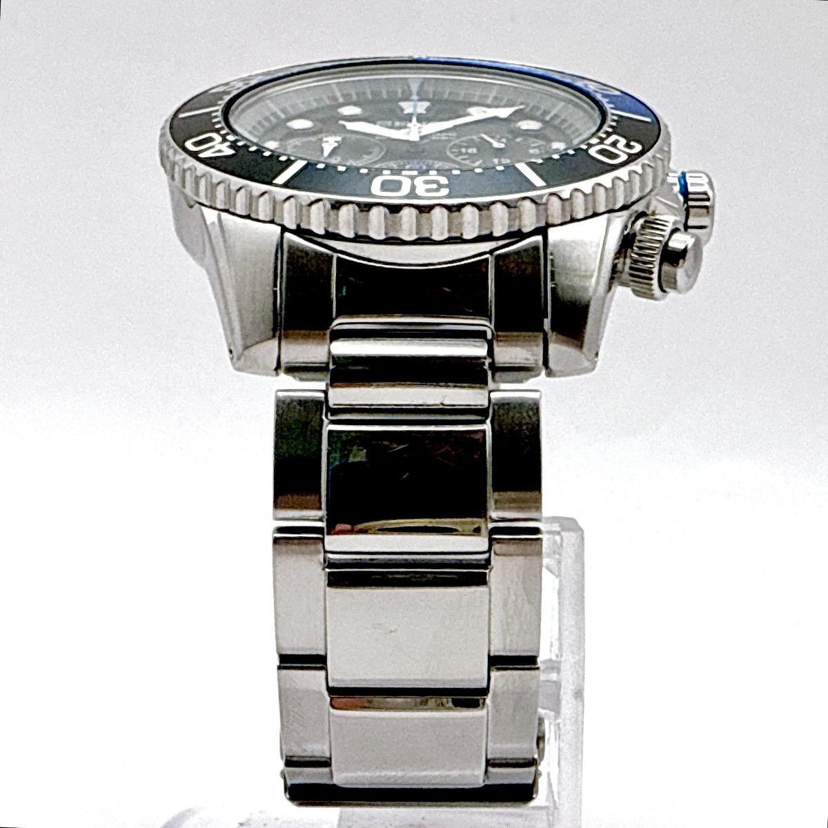 SEIKO V175 0AD0 Diver's Chronograph Solar Watch - Gem