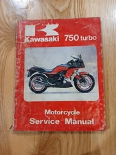 1984 1985 Kawasaki 750 Turbo Service Manual  Zx750e Shop Repair
