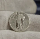 1927 S US S.L. Quarter 25c Key Date G (Cleaned)