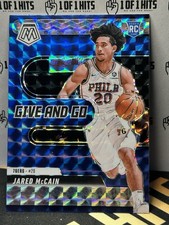 2024-25 Mosaic Basketball - Jared McCain RC - Silver Mosaic Give and Go - 5