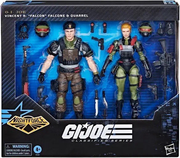 GIジョー クラシファイド シリーズ　ナイトフォース ファルコーネ＆クォレル GI Joe Classified Falcone & Quarrel #138 Night Force *PRE ORDER
