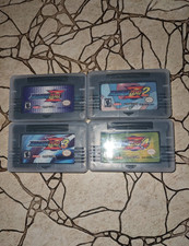 Megaman 4 Games Zero 1 2 3 & 4  Mega man Game Boy Gameboy Advance GBA