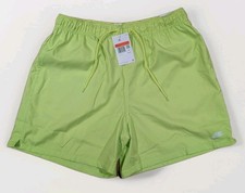 Nike Men  s Large Volt Green Swim Shorts NWT Above Knee Mesh Lined 50 MSRP