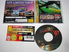 Drift King Shutokou Battle '97 Sega Saturn Japan import +obi US Seller