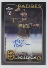 2024 Topps Chrome Update Matt Waldron #RA-MWA Auto ok2