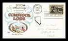 DR JIM STAMPS US COVER SILVER CENTENNIAL FDC SCOTT 1130 FLUEGEL CACHET